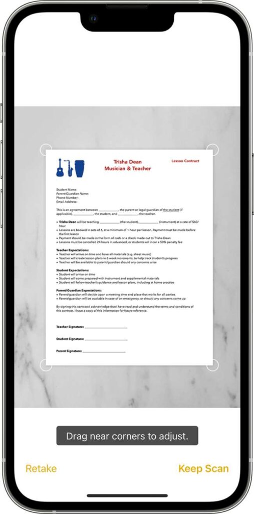Cara Scan Dokumen di iPhone