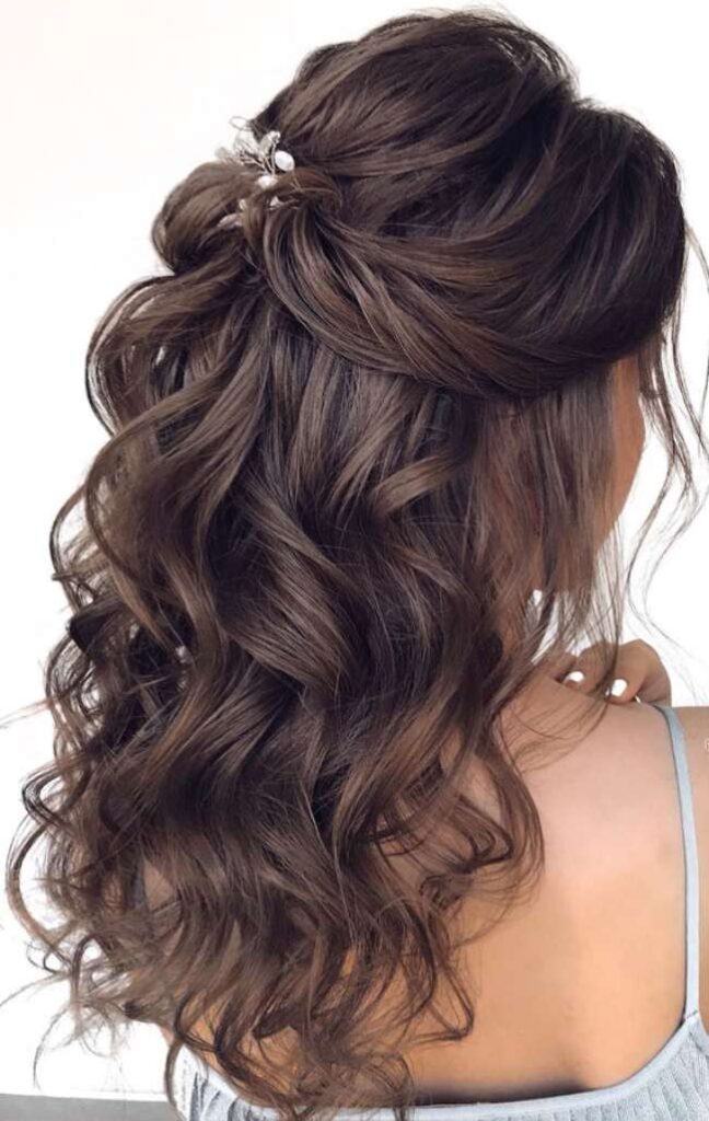 Half up do