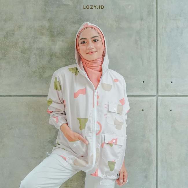 Jaket Parasut Motif