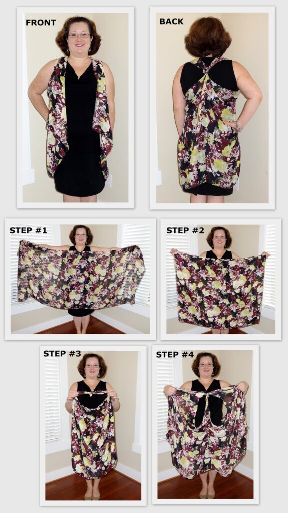 Kain Batik Jadi Rompi Panjang