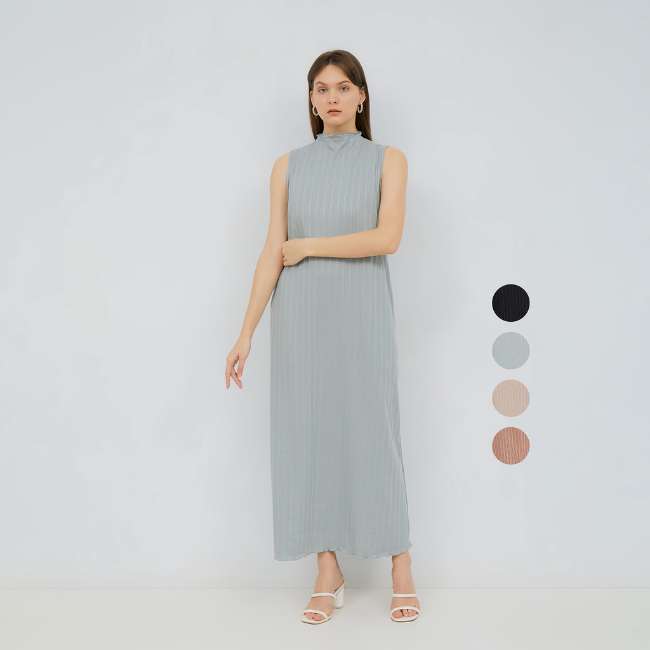 Knit Dress Potongan Straight