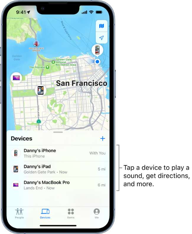 Melalui fitur Find My Device