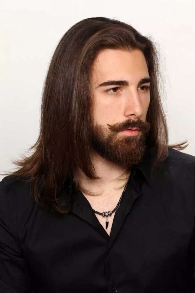 Straight Layered Haircut