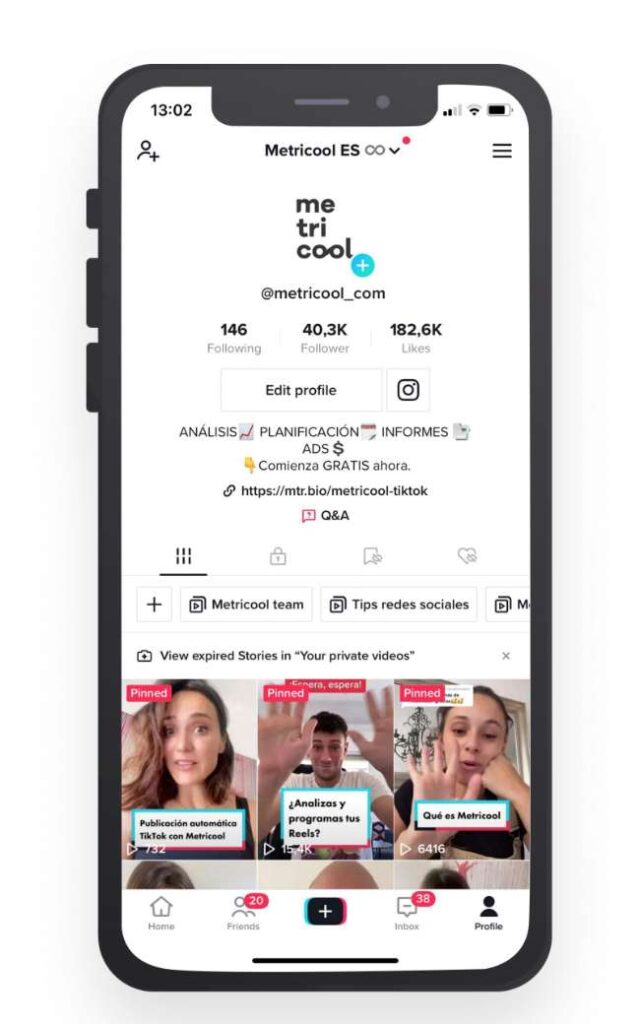 Via Menu Profil