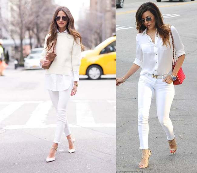 White on White