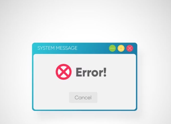 ilustrasi error