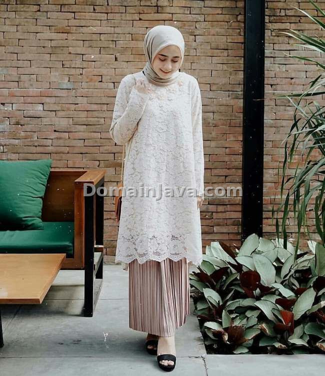 Atasan Brokat Model H-Line
