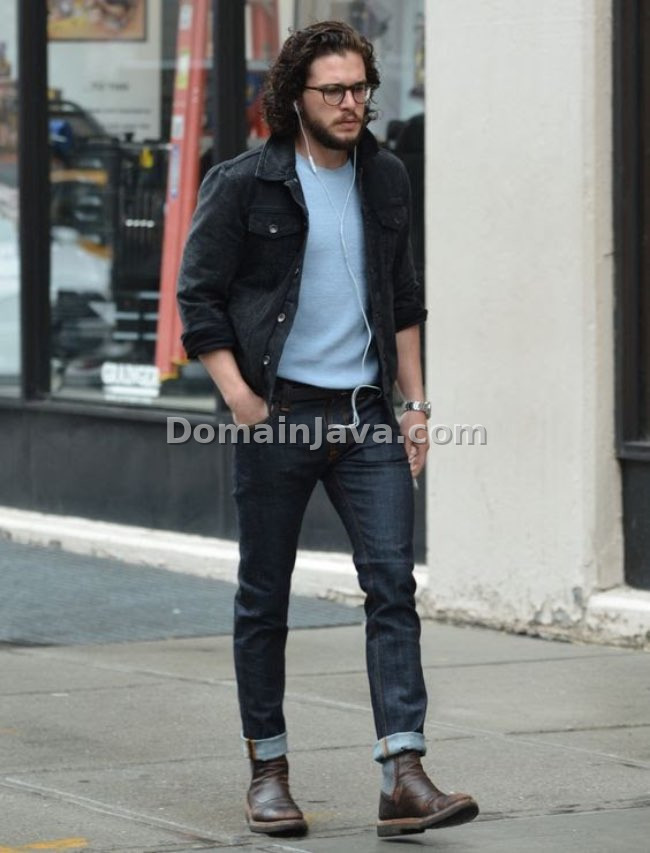Double Denim Look yang Manly