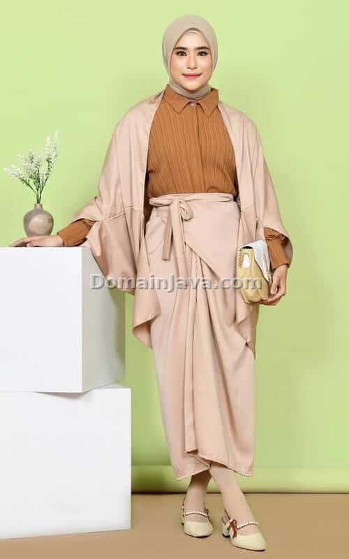 OOTD Rok Lilit Sifon Polos